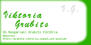 viktoria grubits business card